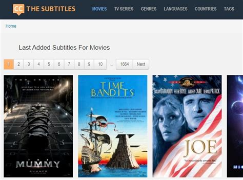 Recently Added Subtitles for Movies .
